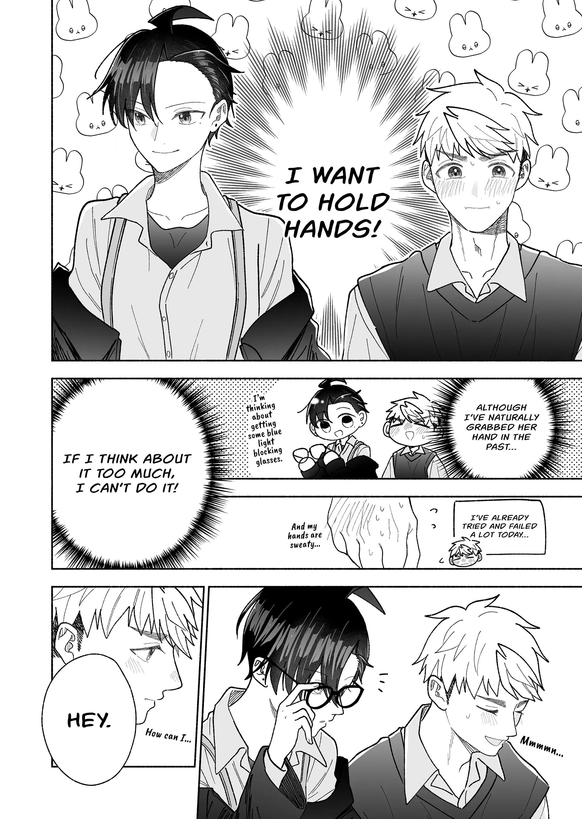 Kakkoii Onnanoko to 12-centi no Yakusoku Chapter 48.5 page 8 - 