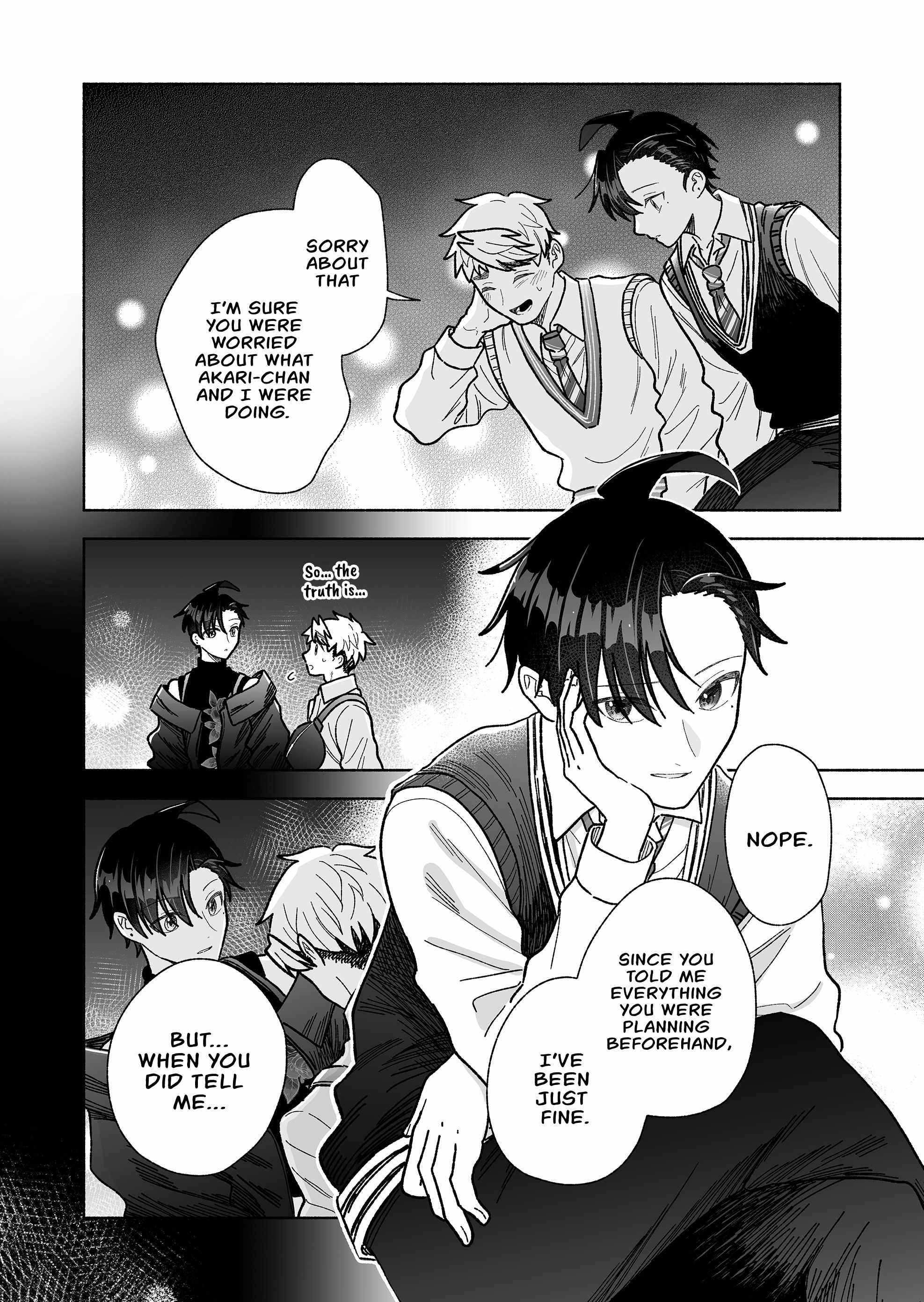 Kakkoii Onnanoko to 12-centi no Yakusoku Chapter 52 page 12 - 