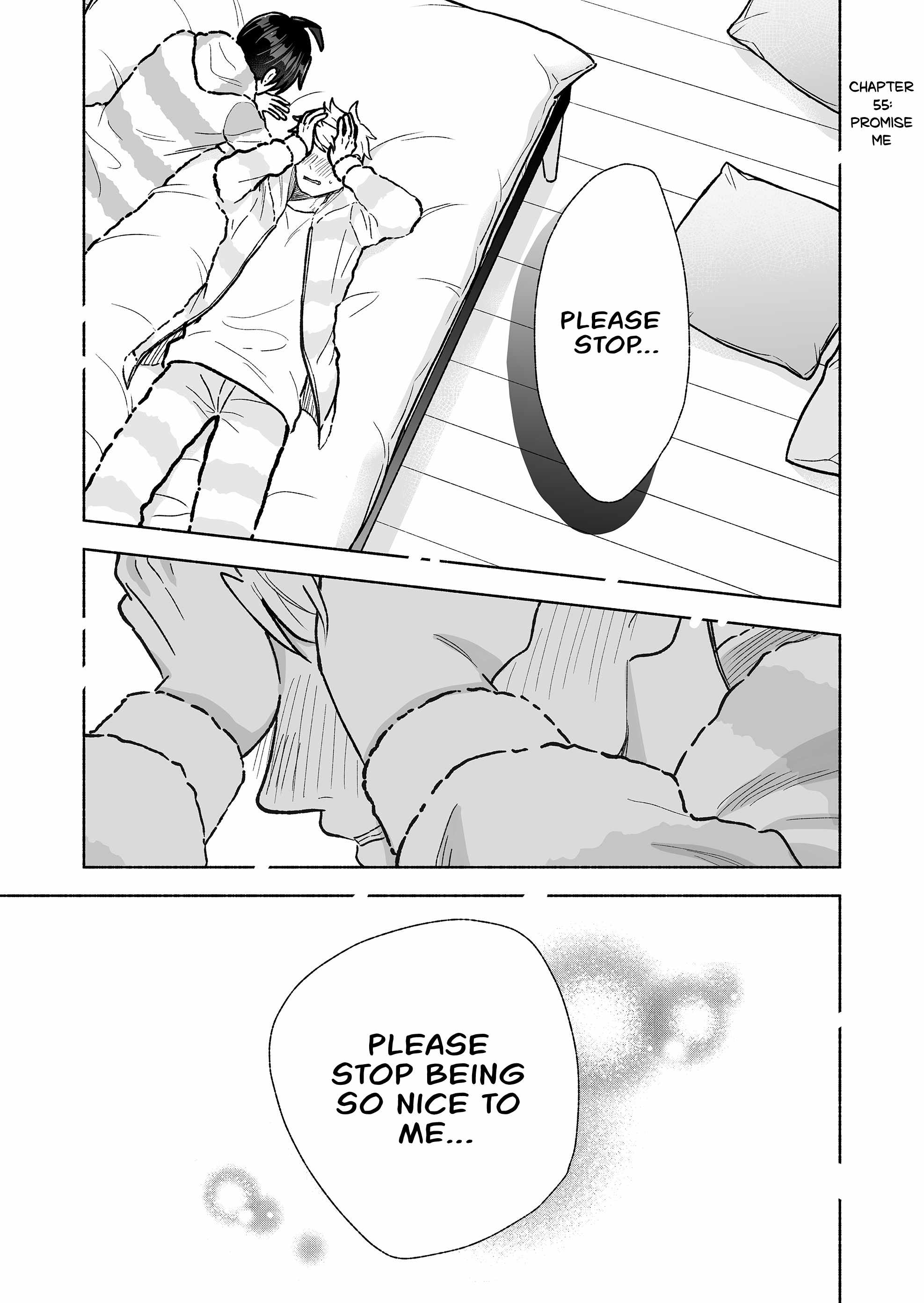 Kakkoii Onnanoko to 12-centi no Yakusoku Chapter 55 page 1 - 