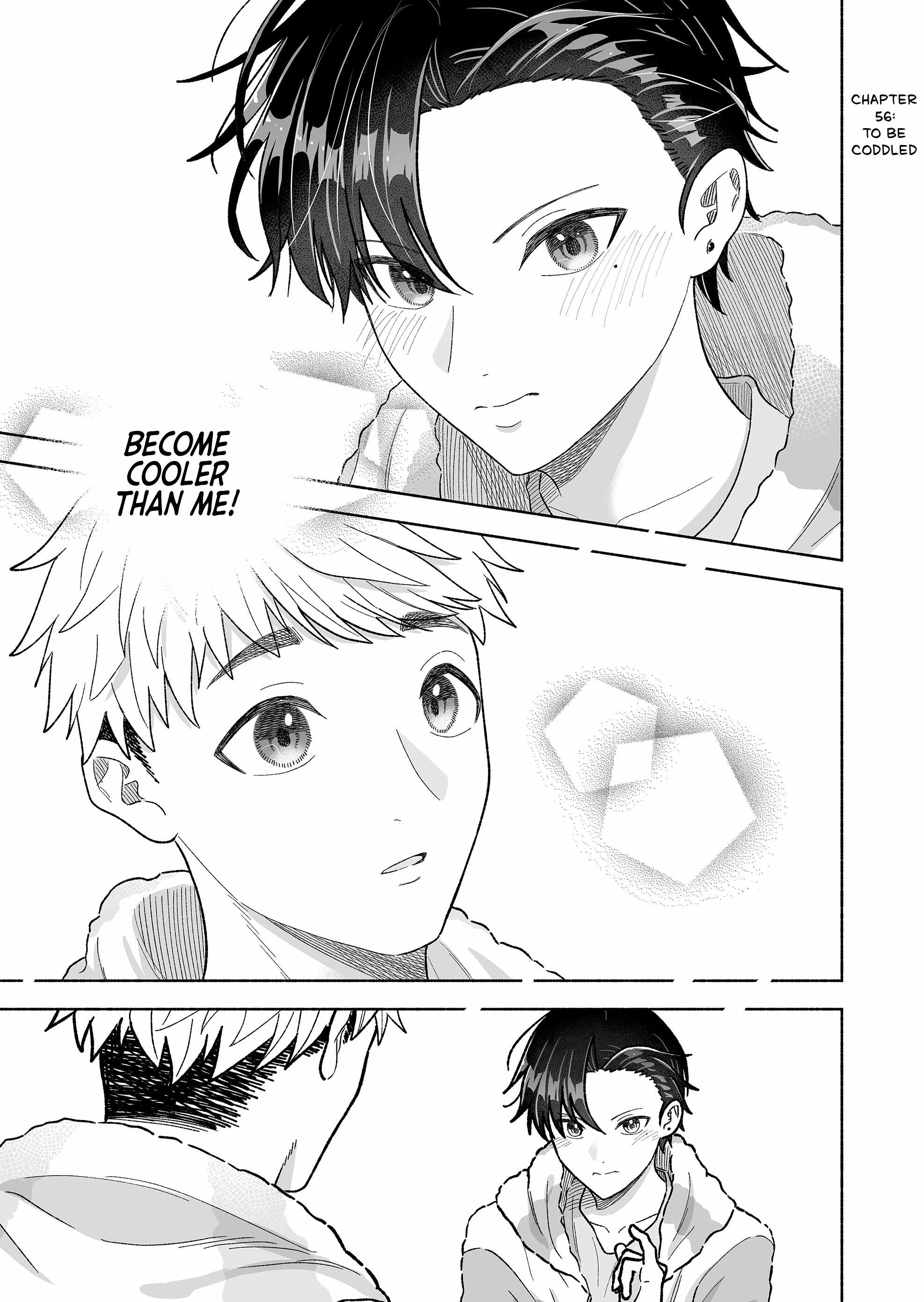 Kakkoii Onnanoko to 12-centi no Yakusoku Chapter 56 page 1 - 