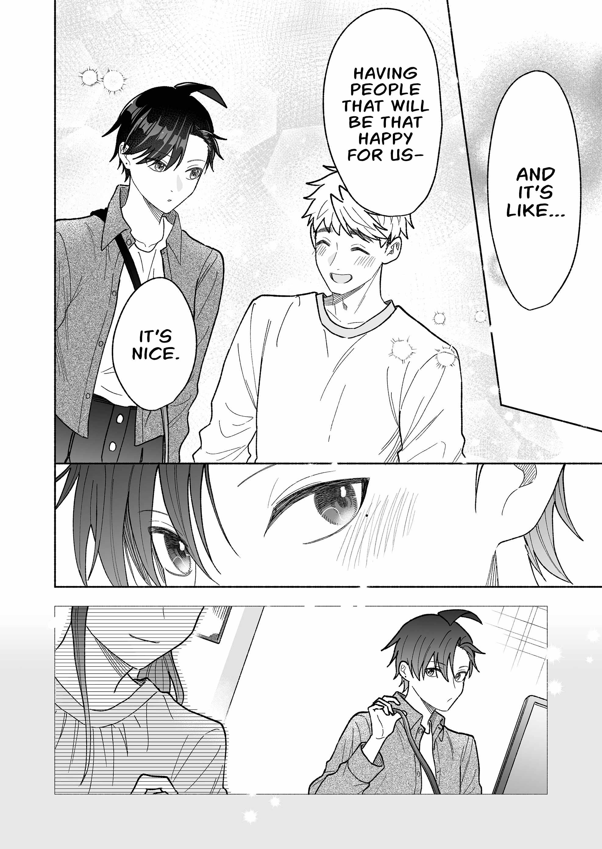 Kakkoii Onnanoko to 12-centi no Yakusoku Chapter 57 page 12 - 