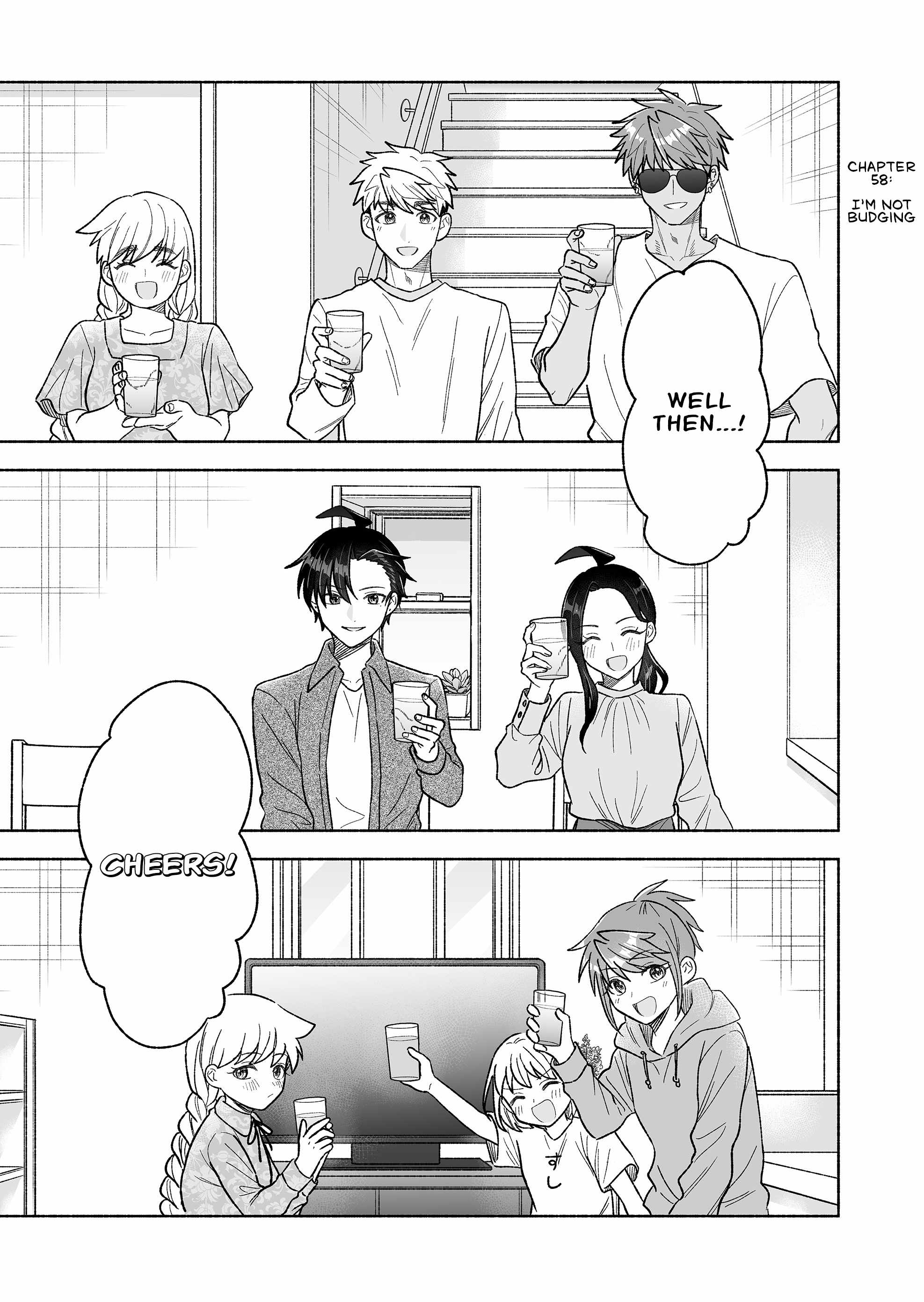 Kakkoii Onnanoko to 12-centi no Yakusoku Chapter 58 page 1 - 