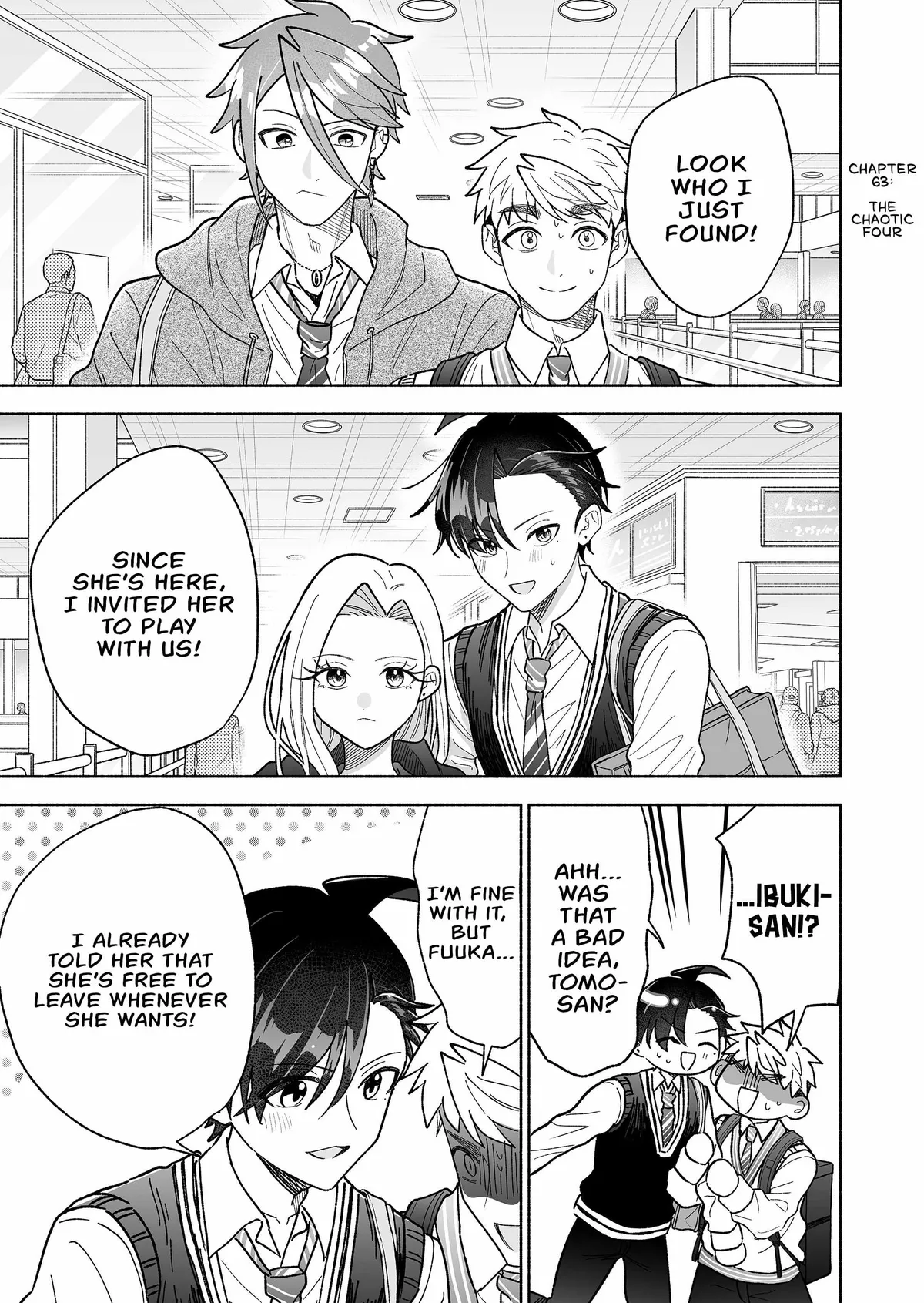 Kakkoii Onnanoko to 12-centi no Yakusoku Chapter 63 page 1 - 