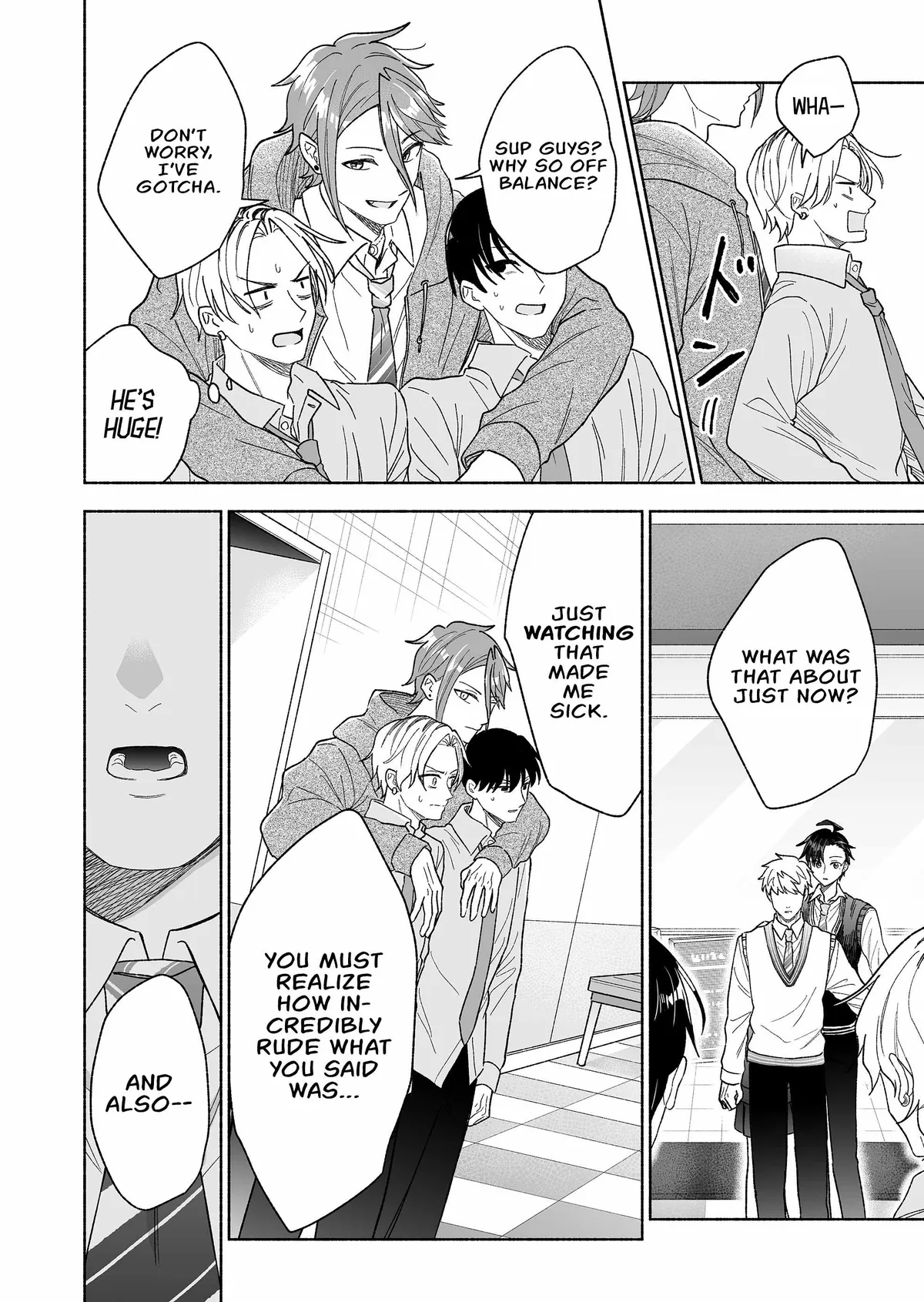 Kakkoii Onnanoko to 12-centi no Yakusoku Chapter 64 page 12 - 