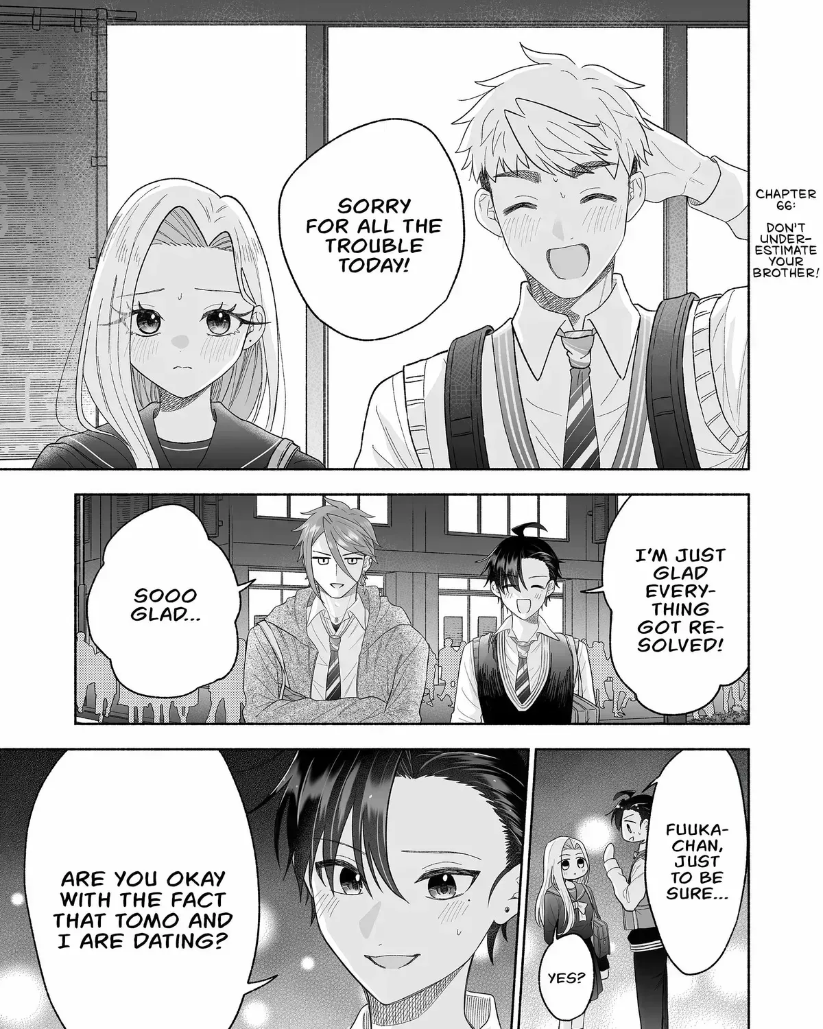 Kakkoii Onnanoko to 12-centi no Yakusoku Chapter 66.3 page 1 - 
