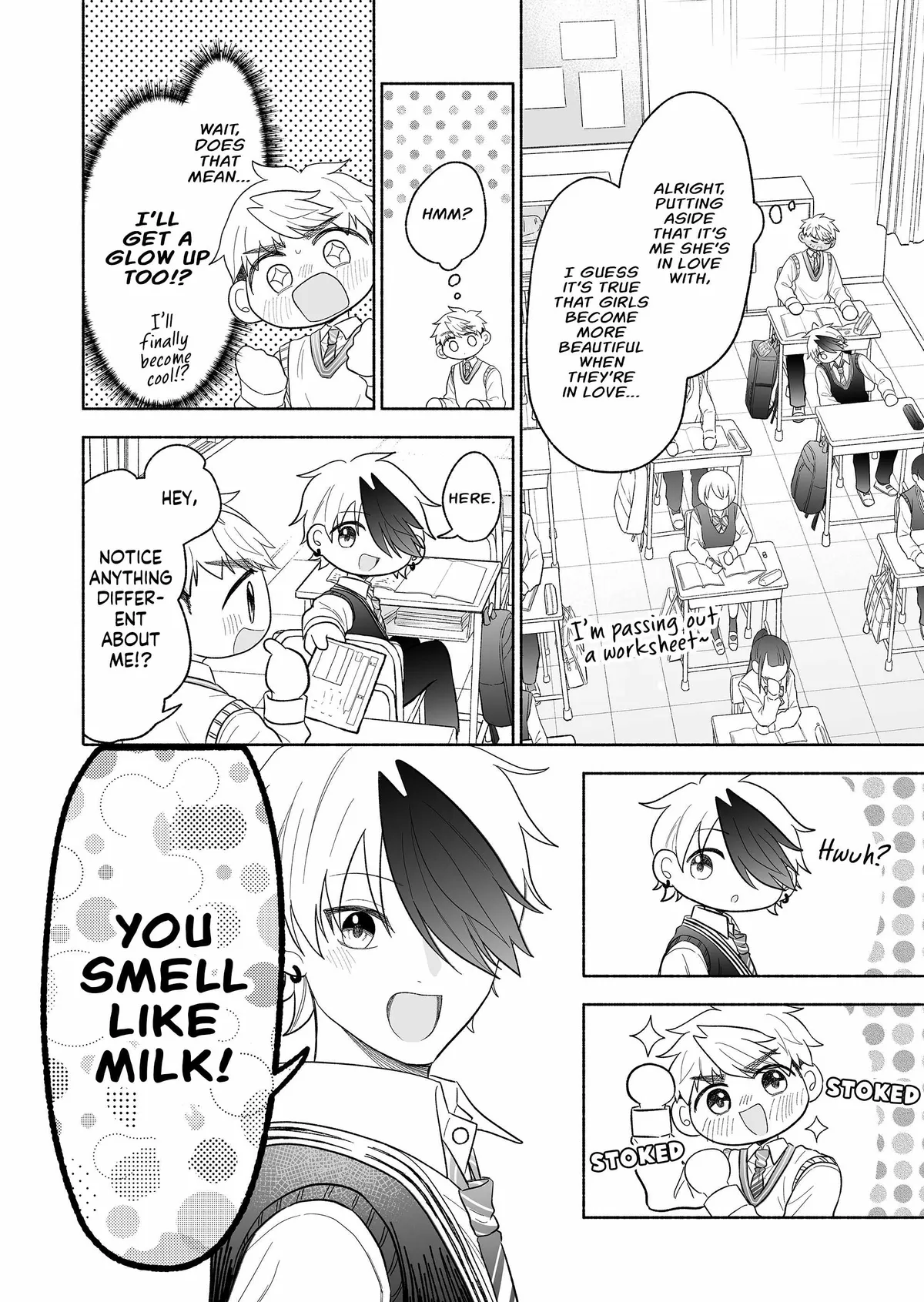 Kakkoii Onnanoko to 12-centi no Yakusoku Chapter 67 page 6 - 