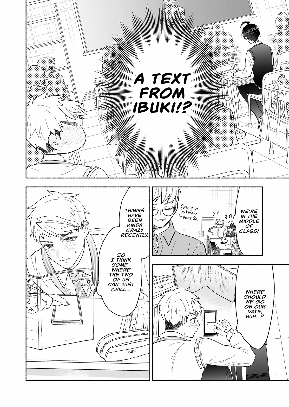 Kakkoii Onnanoko to 12-centi no Yakusoku Chapter 67 page 8 - 
