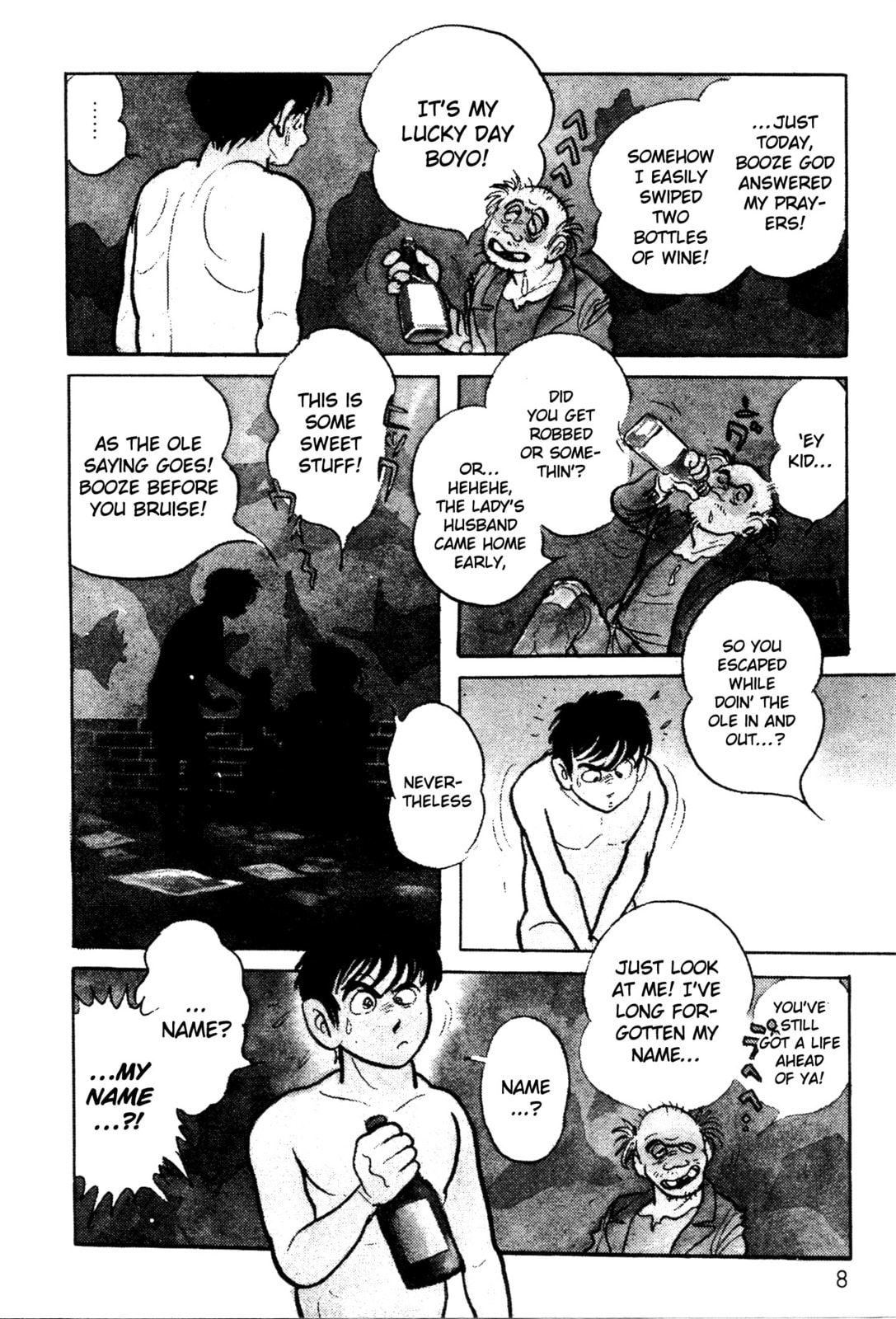 Kamen Rider BLACK Chapter 1 page 8 - 