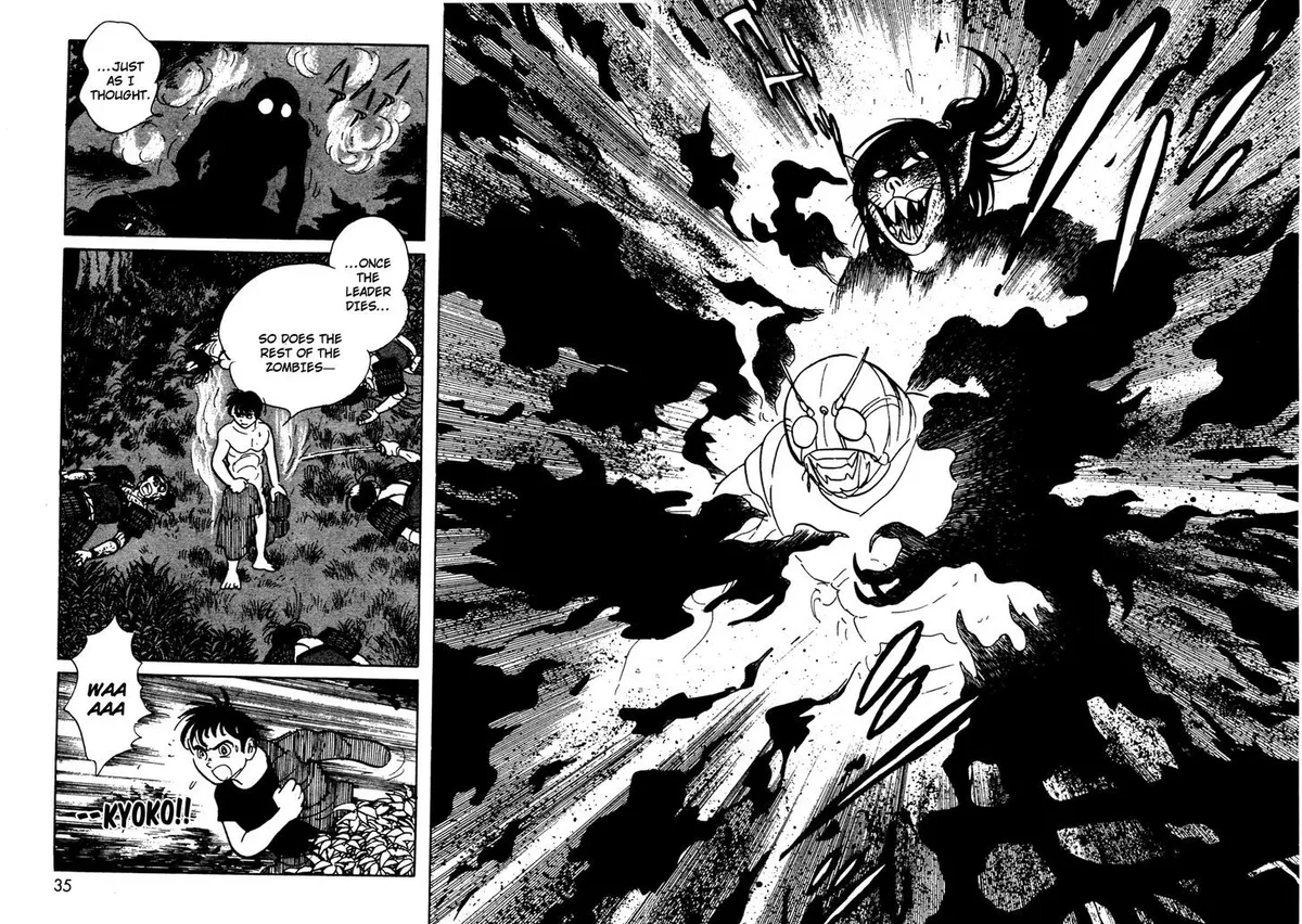 Kamen Rider BLACK Chapter 11.2 page 33 - 