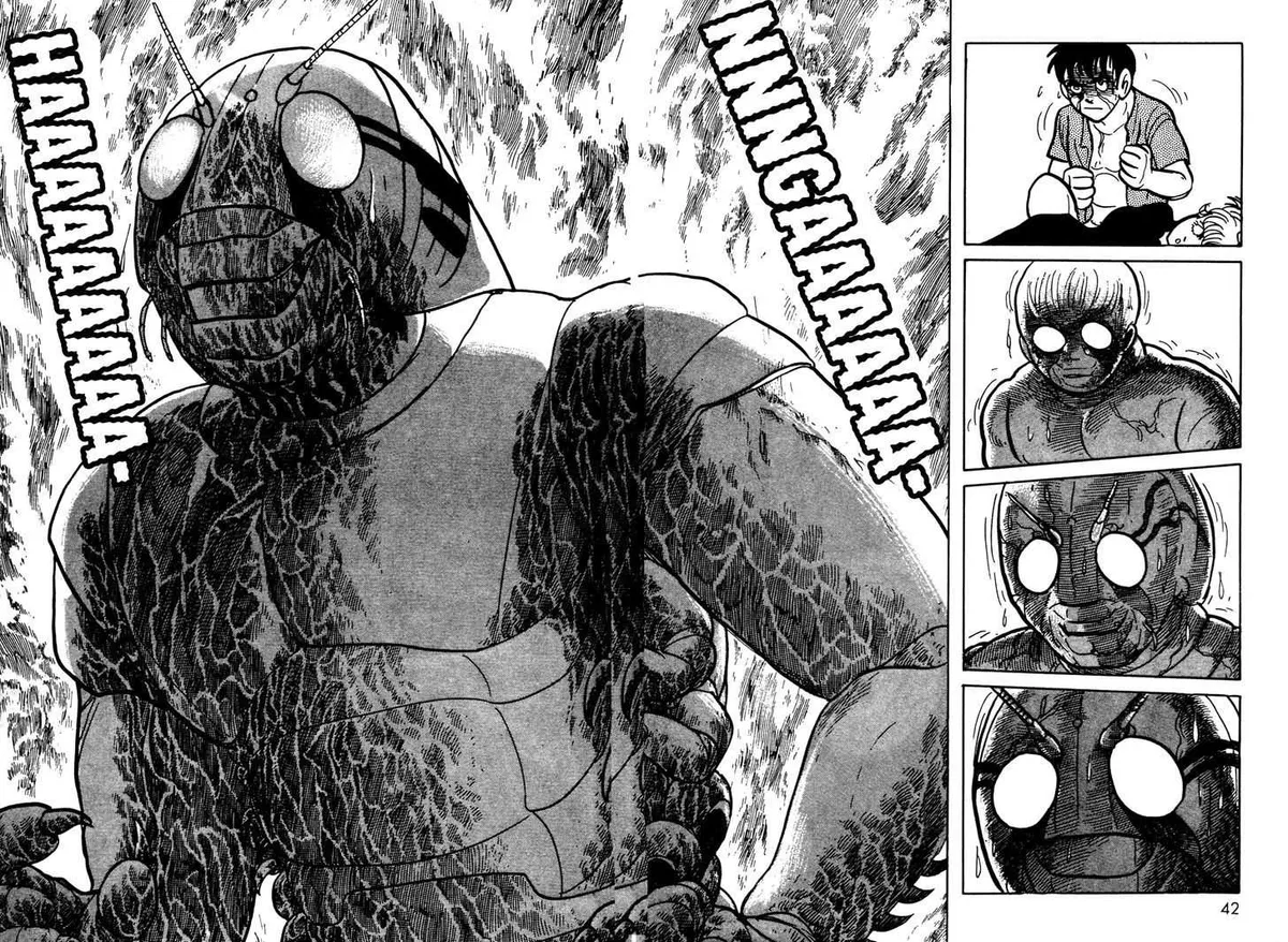 Kamen Rider BLACK Chapter 4 page 42 - 