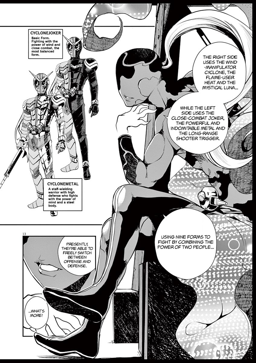 Kamen Rider W: Fuuto Tantei Chapter 10 page 14 - 