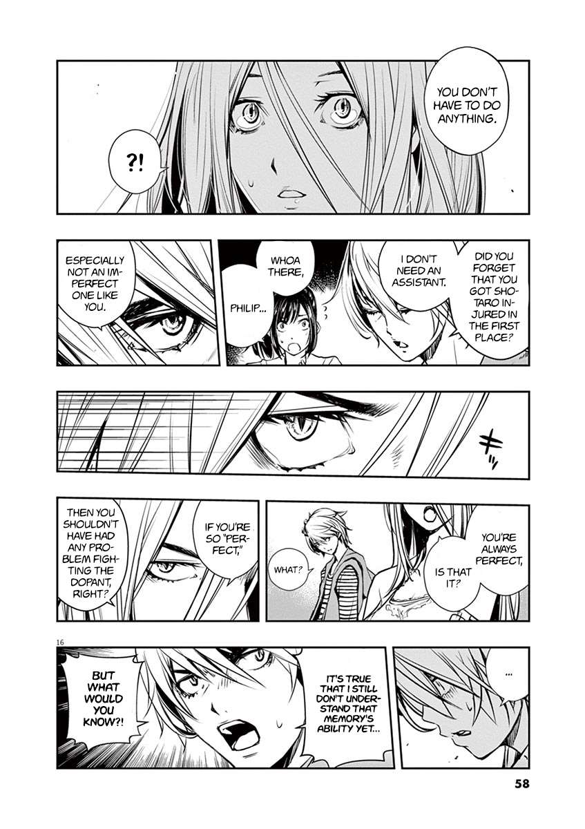 Kamen Rider W: Fuuto Tantei Chapter 11 page 16 - 