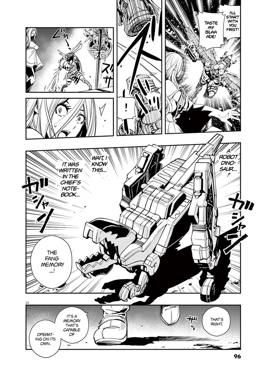 Kamen Rider W: Fuuto Tantei Chapter 13 page 14 - 