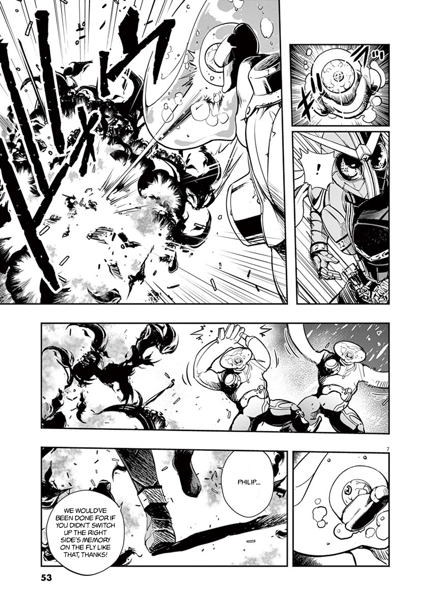Kamen Rider W: Fuuto Tantei Chapter 21 page 7 - 