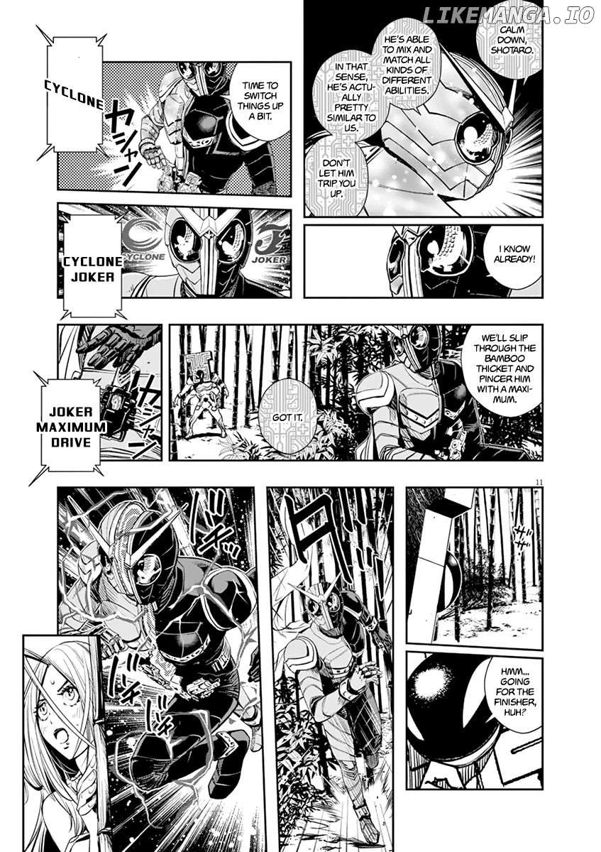 Kamen Rider W: Fuuto Tantei Chapter 31 page 11 - 