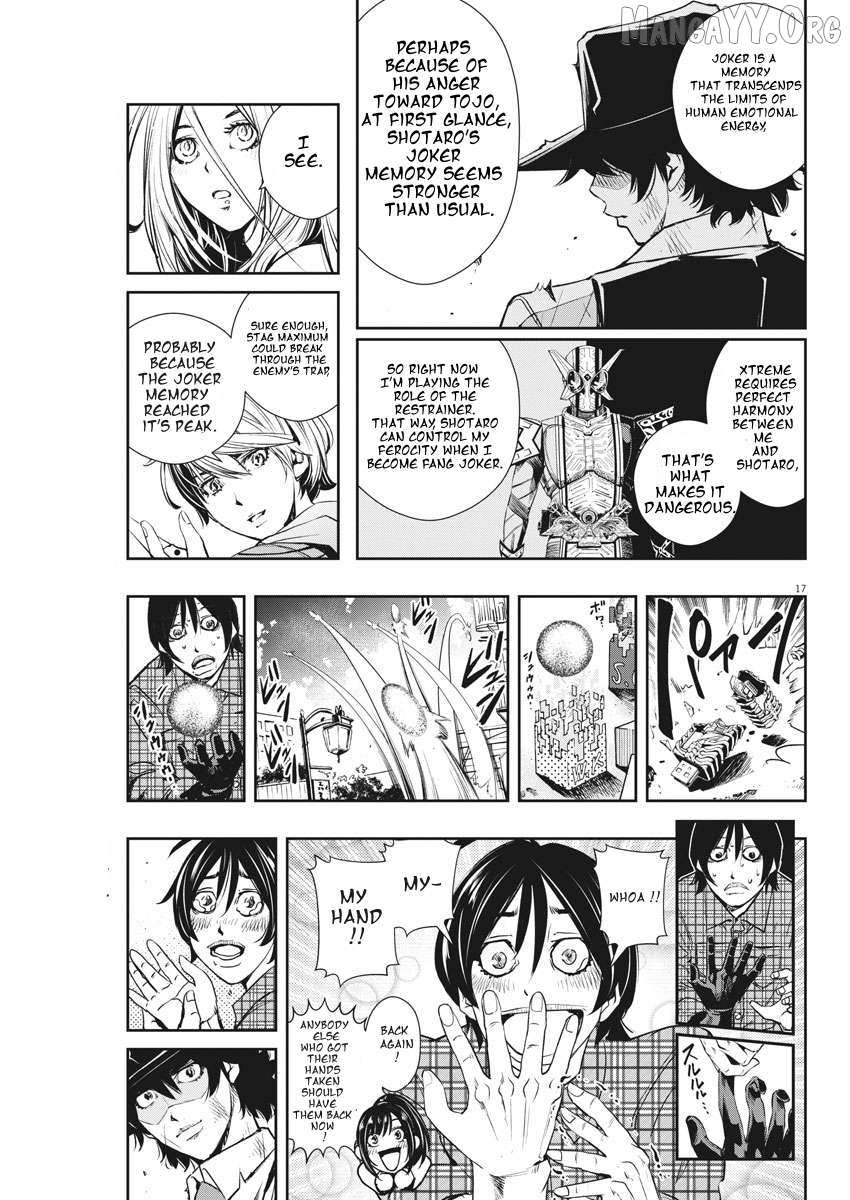Kamen Rider W: Fuuto Tantei Chapter 36 page 17 - 