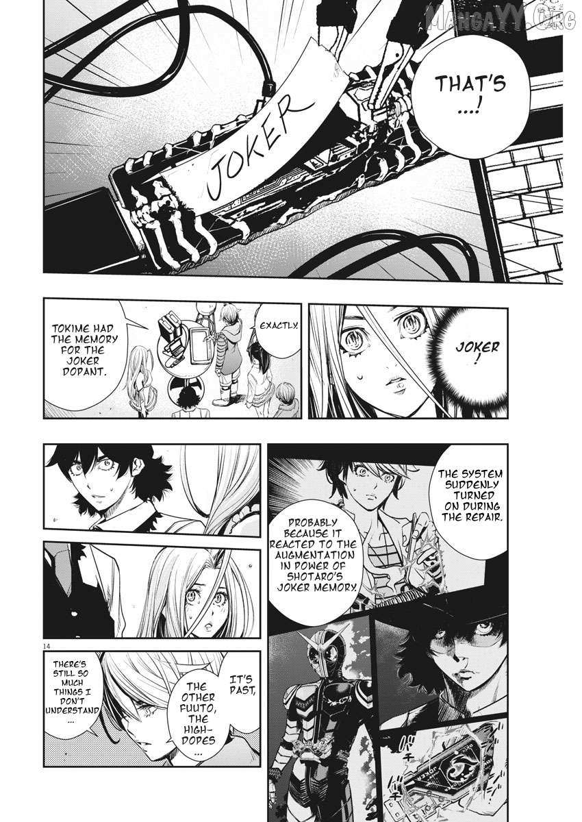 Kamen Rider W: Fuuto Tantei Chapter 37 page 14 - 