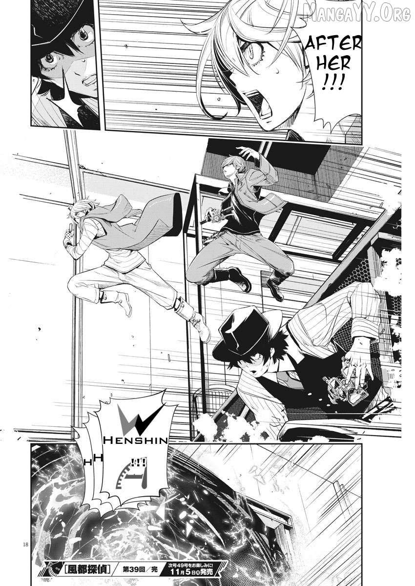 Kamen Rider W: Fuuto Tantei Chapter 39 page 18 - 
