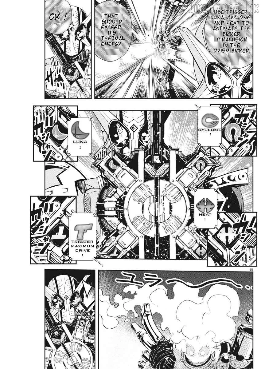 Kamen Rider W: Fuuto Tantei Chapter 45 page 15 - 
