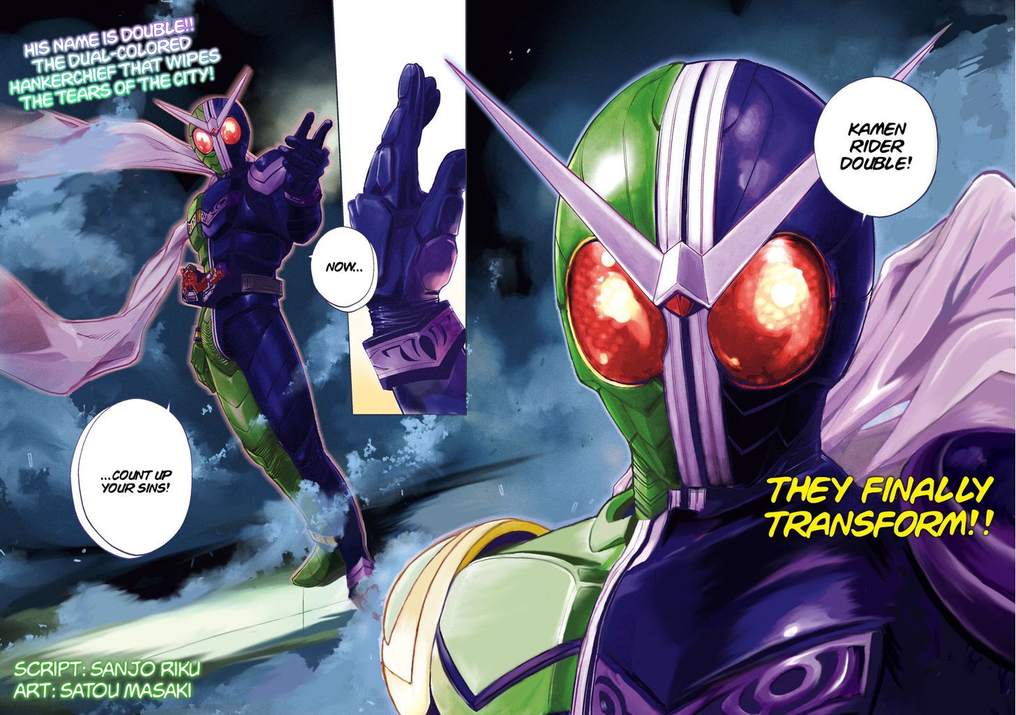 Kamen Rider W: Fuuto Tantei Chapter 6 page 3 - 