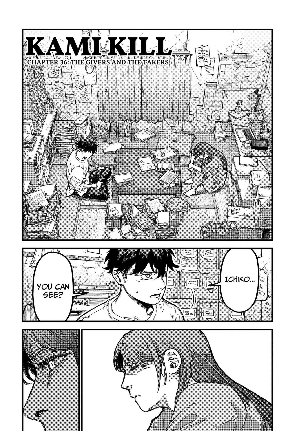 KAMI KILL Chapter 36 page 1 - 