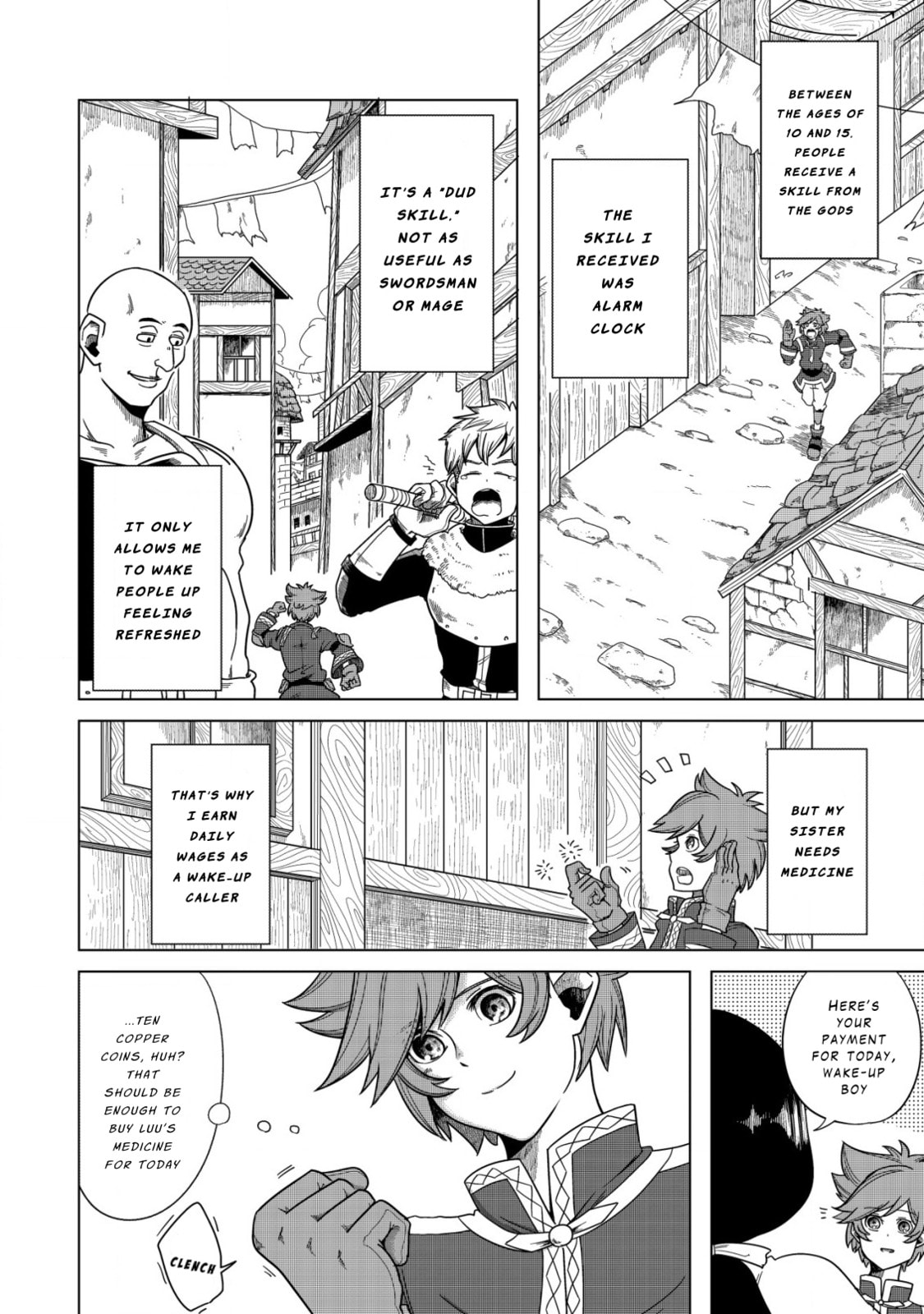 Kami no Mezame no Gjallarhorn: Hazure Skill "Mezamashi" wa, Fuuin Kaijo no Nouryoku de Shita Chapter 1 page 7 - 