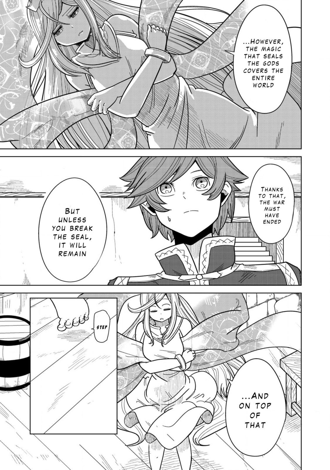 Kami no Mezame no Gjallarhorn: Hazure Skill "Mezamashi" wa, Fuuin Kaijo no Nouryoku de Shita Chapter 2 page 21 - 