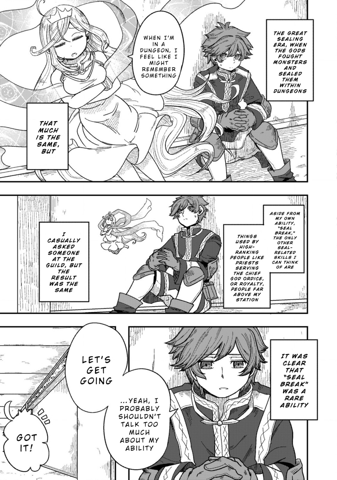 Kami no Mezame no Gjallarhorn: Hazure Skill "Mezamashi" wa, Fuuin Kaijo no Nouryoku de Shita Chapter 4 page 17 - 