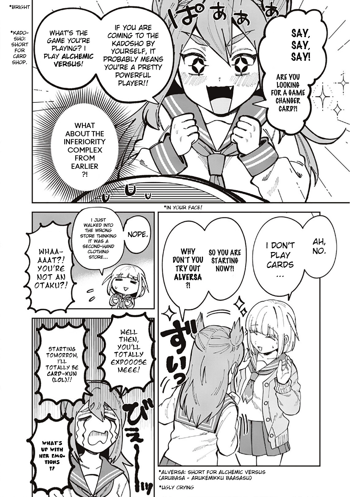 Kamiasobi! ~Card Game Shoujo no Nichijou~ Chapter 1 page 8 - 