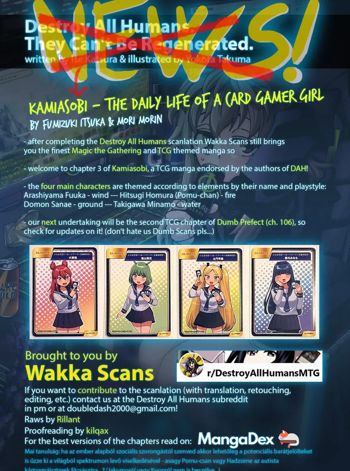 Kamiasobi! ~Card Game Shoujo no Nichijou~ Chapter 3 page 1 - 