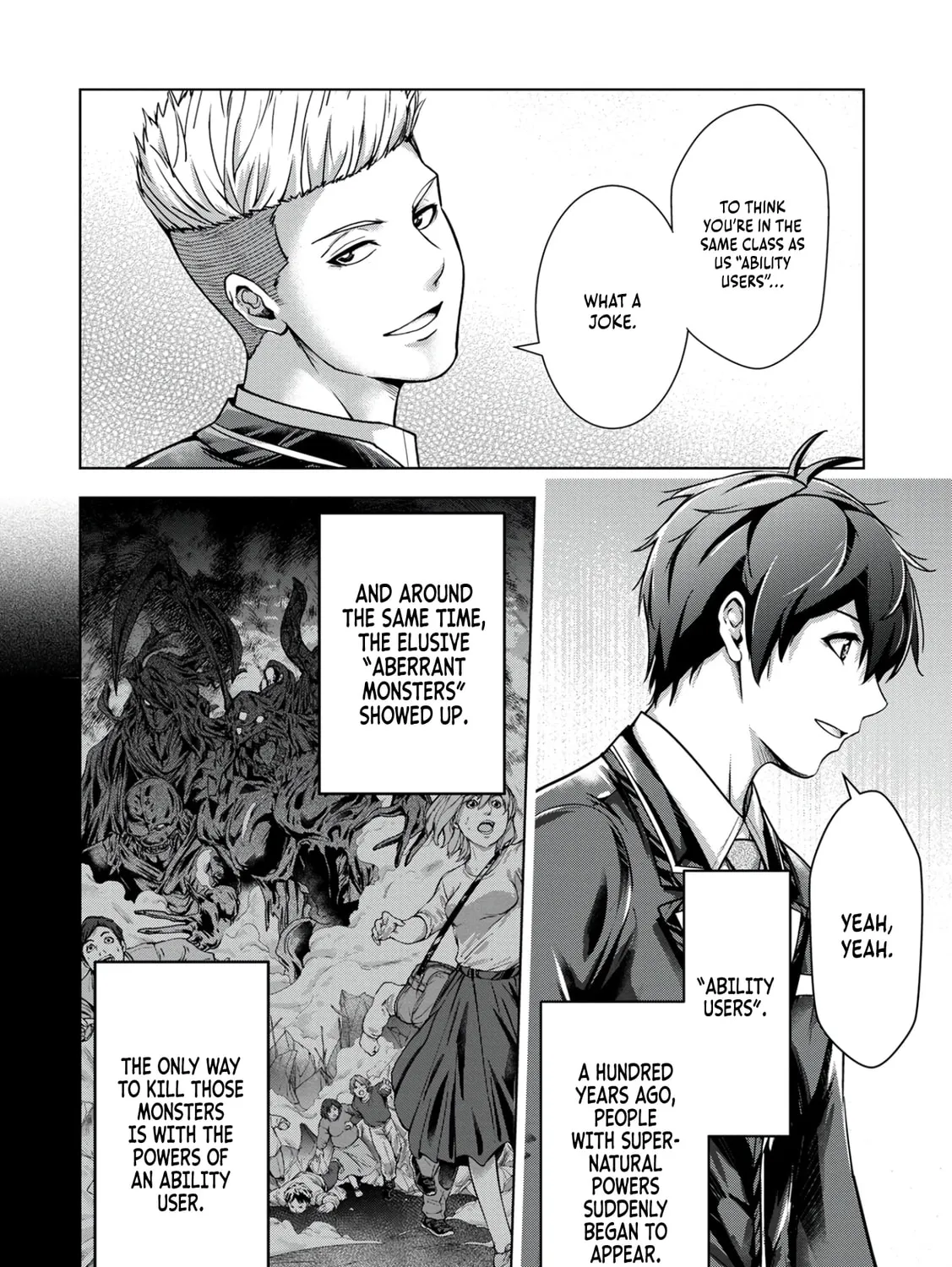 Kamigami no Kennou wo Ayatsurishi Mono - Nouryoku Suuchi "0" de Sagesumareteiru Ore da ga, Jitsu wa Sekai Saikyou no Ikkaku Chapter 1 page 14 - 