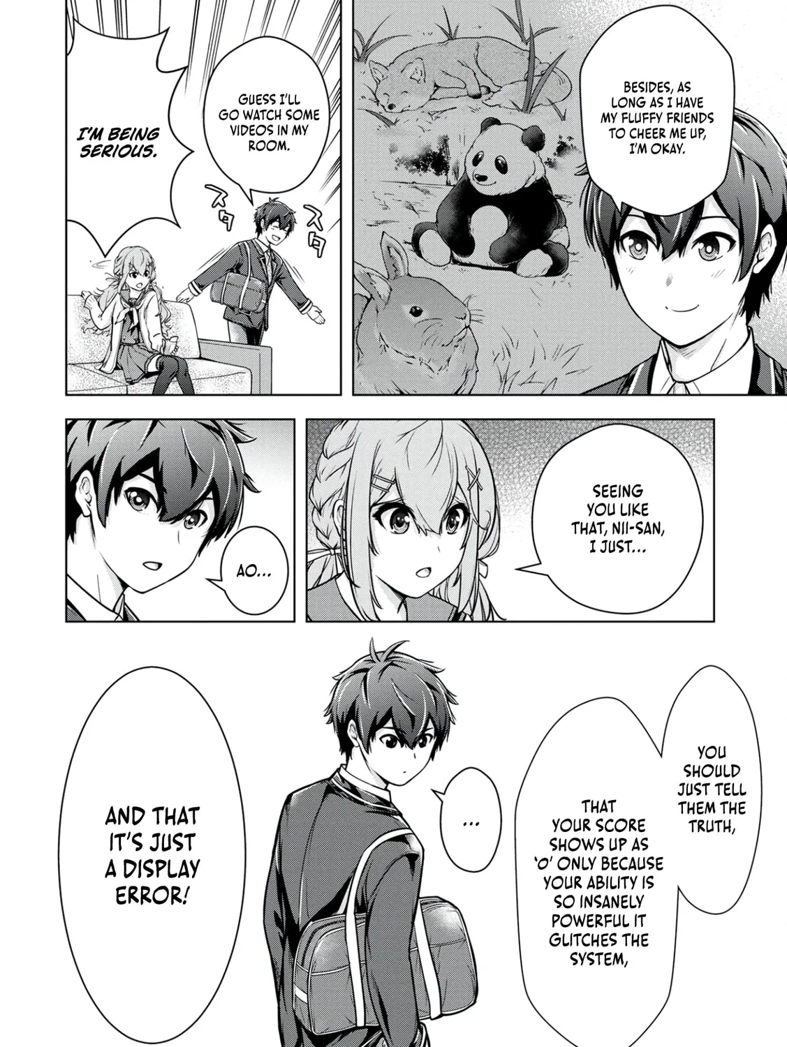 Kamigami no Kennou wo Ayatsurishi Mono - Nouryoku Suuchi "0" de Sagesumareteiru Ore da ga, Jitsu wa Sekai Saikyou no Ikkaku Chapter 1 page 26 - 
