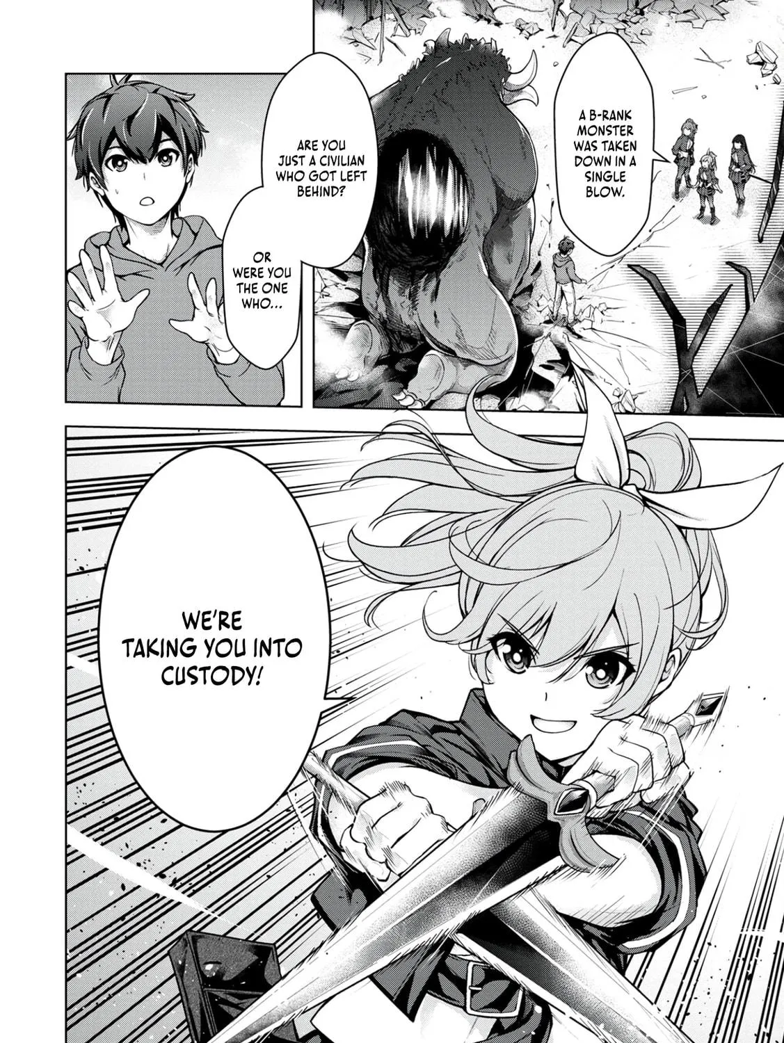 Kamigami no Kennou wo Ayatsurishi Mono - Nouryoku Suuchi "0" de Sagesumareteiru Ore da ga, Jitsu wa Sekai Saikyou no Ikkaku Chapter 2 page 4 - 