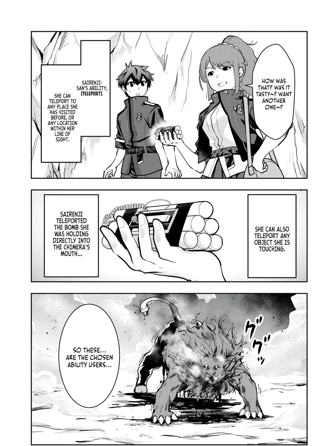Kamigami no Kennou wo Ayatsurishi Mono - Nouryoku Suuchi "0" de Sagesumareteiru Ore da ga, Jitsu wa Sekai Saikyou no Ikkaku Chapter 9 page 38 - 
