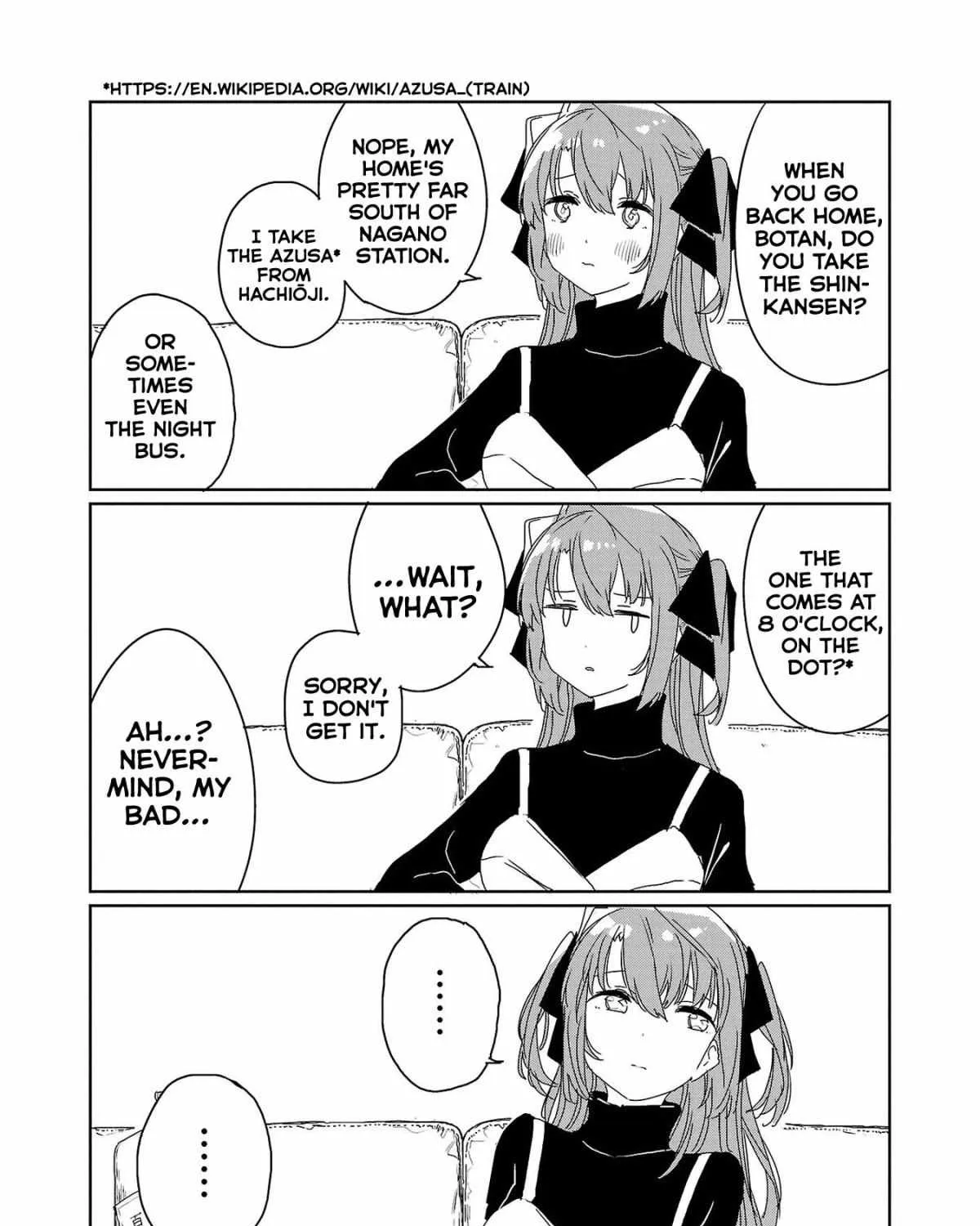 Kamiina botan, yoeru sugara wa yuri no hana Chapter 30 page 5 - 
