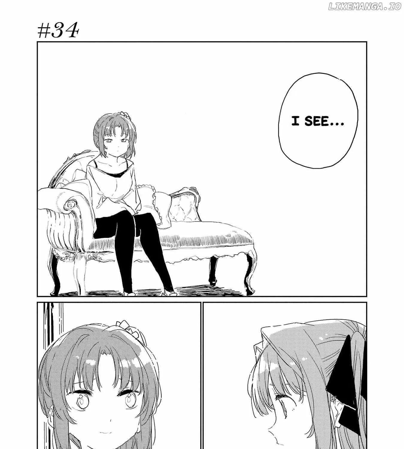 Kamiina botan, yoeru sugara wa yuri no hana Chapter 34 page 1 - 