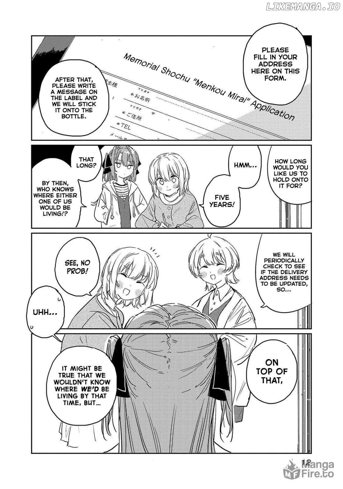 Kamiina botan, yoeru sugara wa yuri no hana Chapter 38 page 12 - 