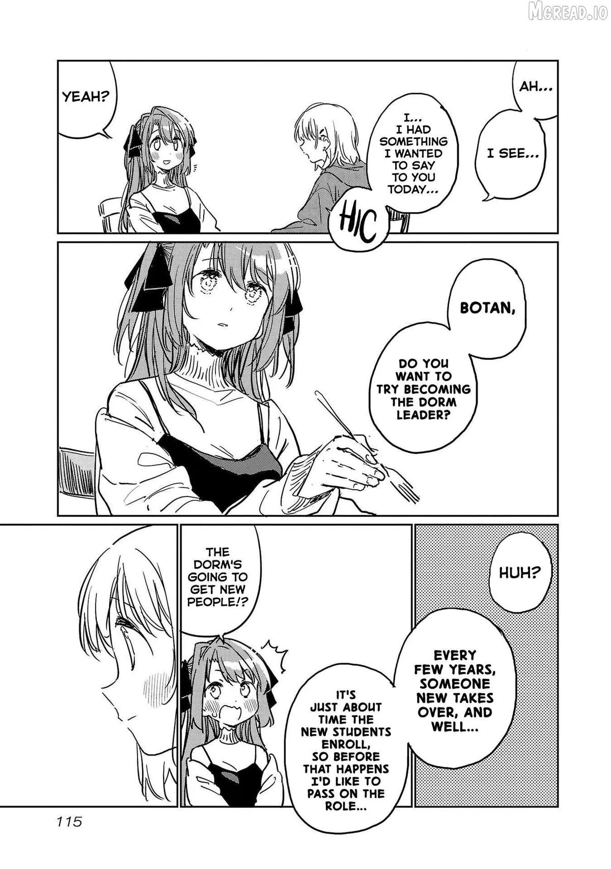 Kamiina botan, yoeru sugara wa yuri no hana Chapter 47 page 11 - 