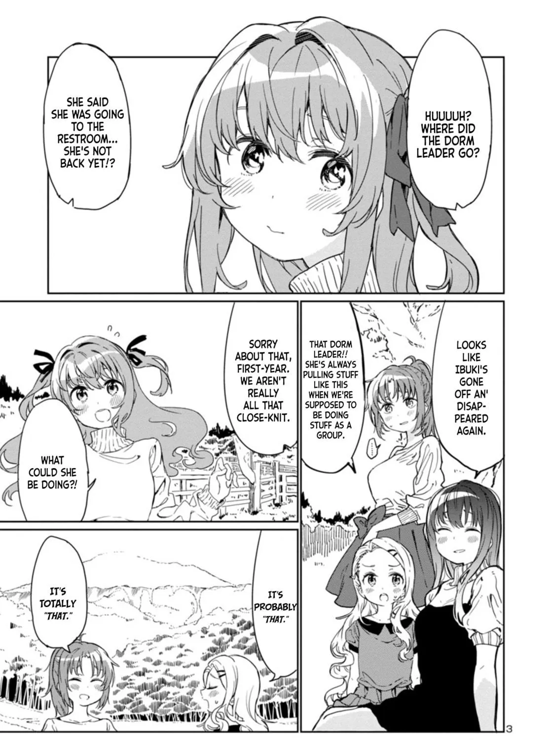 Kamiina Botan, Yoeru Sugata wa Yuri no Hana. Chapter 1 page 5 - 