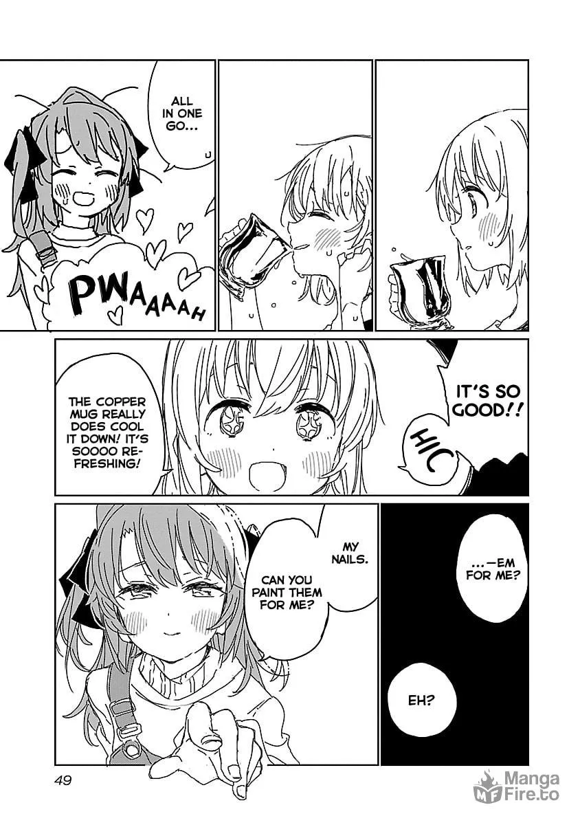 Kamiina Botan, Yoeru Sugata wa Yuri no Hana. Chapter 12 page 15 - 