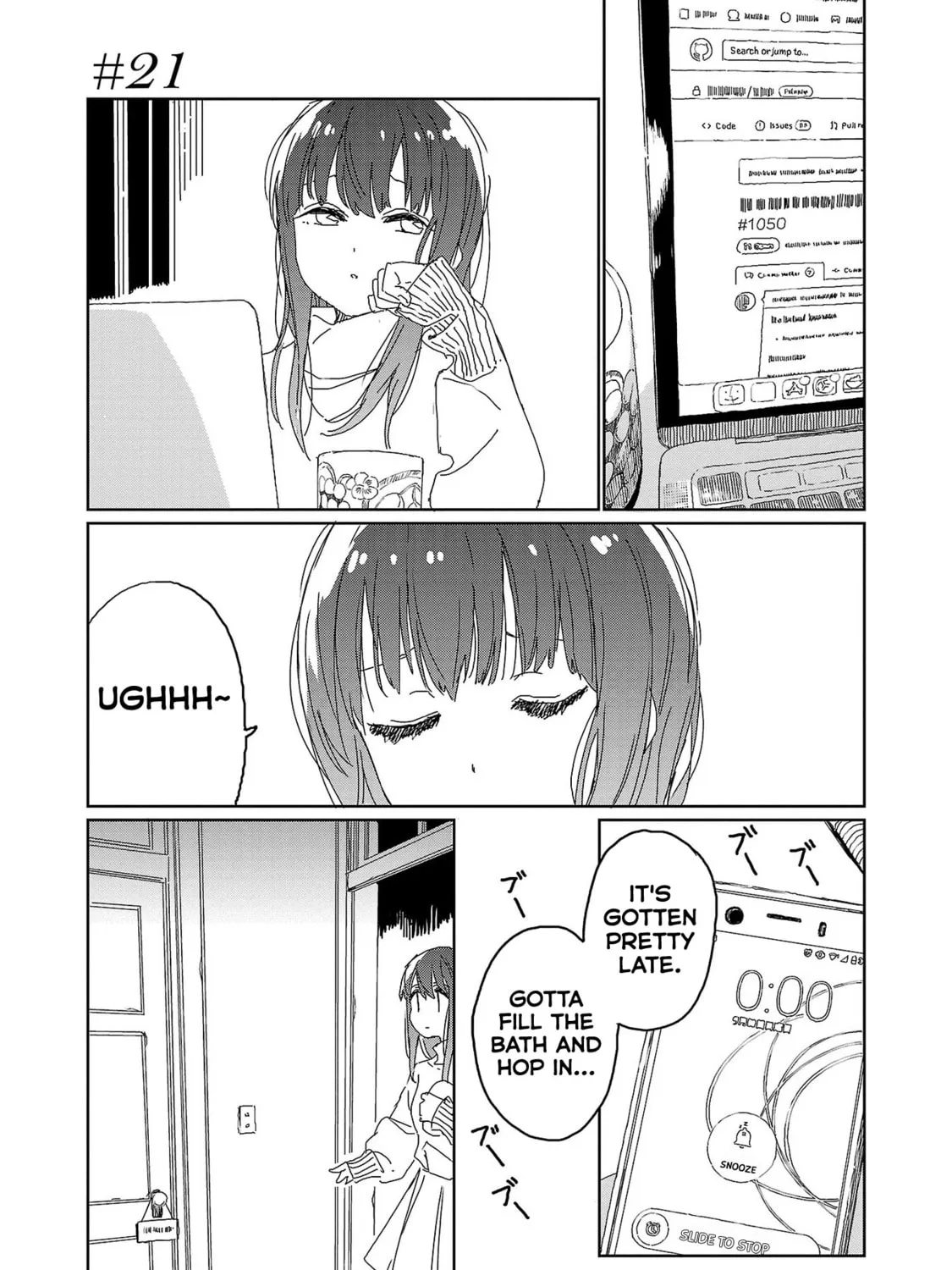 Kamiina Botan, Yoeru Sugata wa Yuri no Hana. Chapter 21 page 1 - 