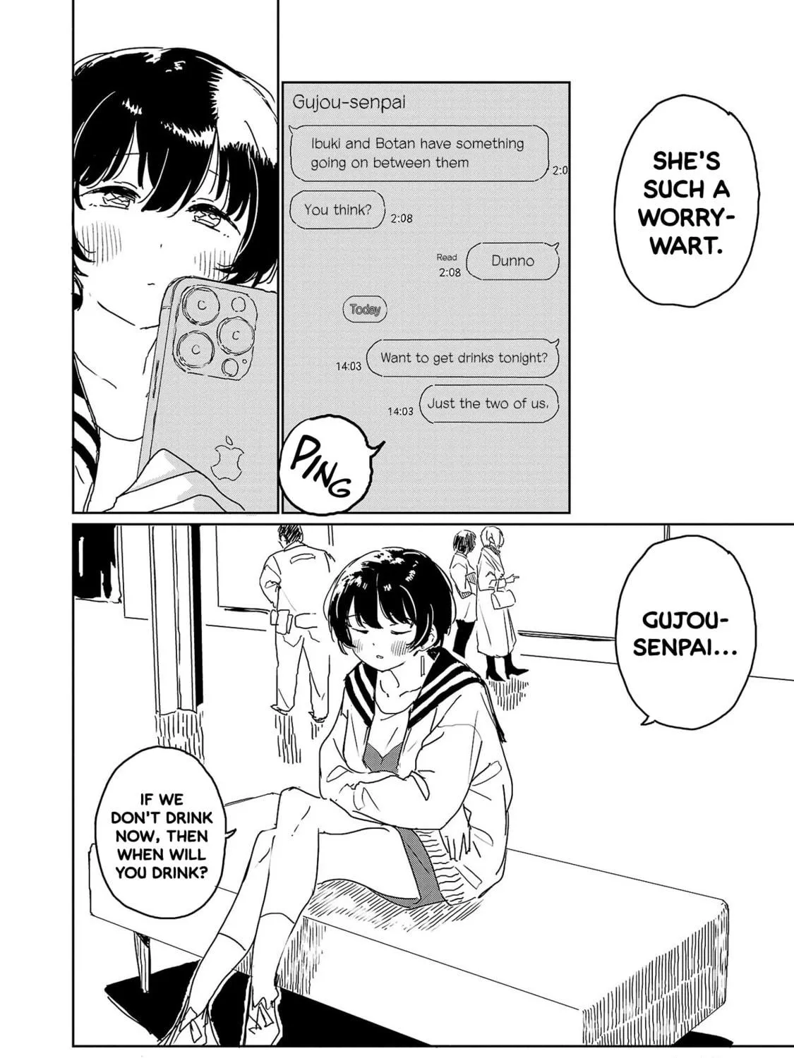 Kamiina Botan, Yoeru Sugata wa Yuri no Hana. Chapter 28 page 29 - 