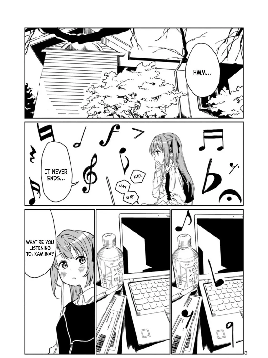 Kamiina Botan, Yoeru Sugata wa Yuri no Hana. Chapter 3 page 5 - 