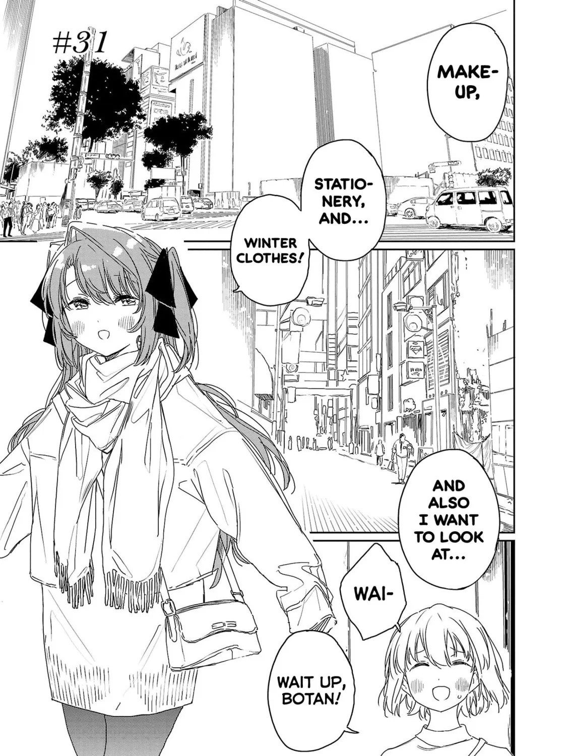 Kamiina Botan, Yoeru Sugata wa Yuri no Hana. Chapter 31 page 1 - 