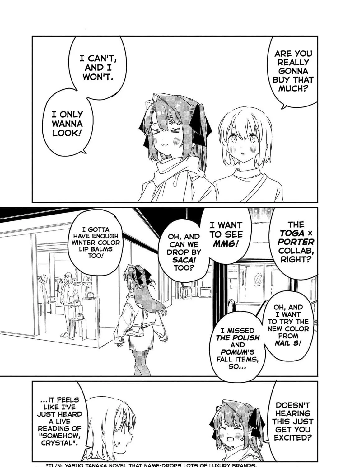 Kamiina Botan, Yoeru Sugata wa Yuri no Hana. Chapter 31 page 5 - 