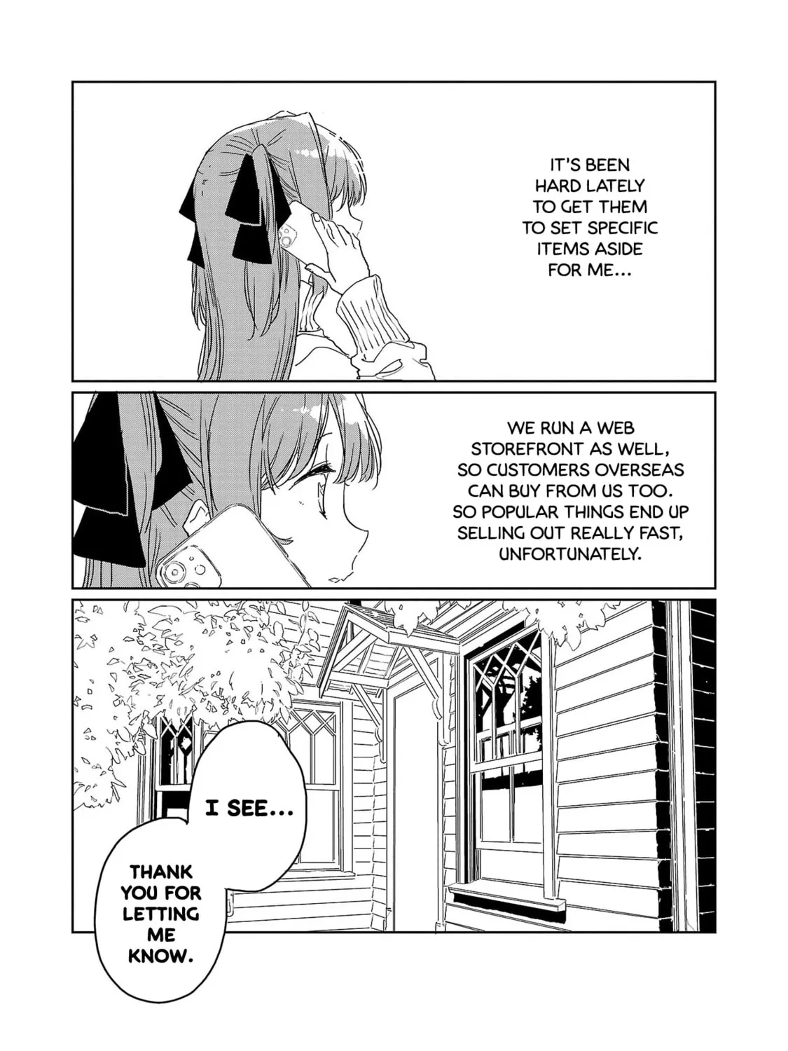 Kamiina Botan, Yoeru Sugata wa Yuri no Hana. Chapter 35 page 3 - 
