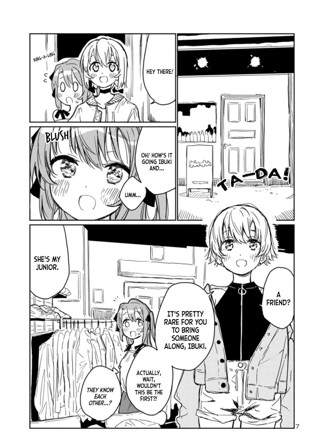 Kamiina Botan, Yoeru Sugata wa Yuri no Hana. Chapter 4 page 13 - 