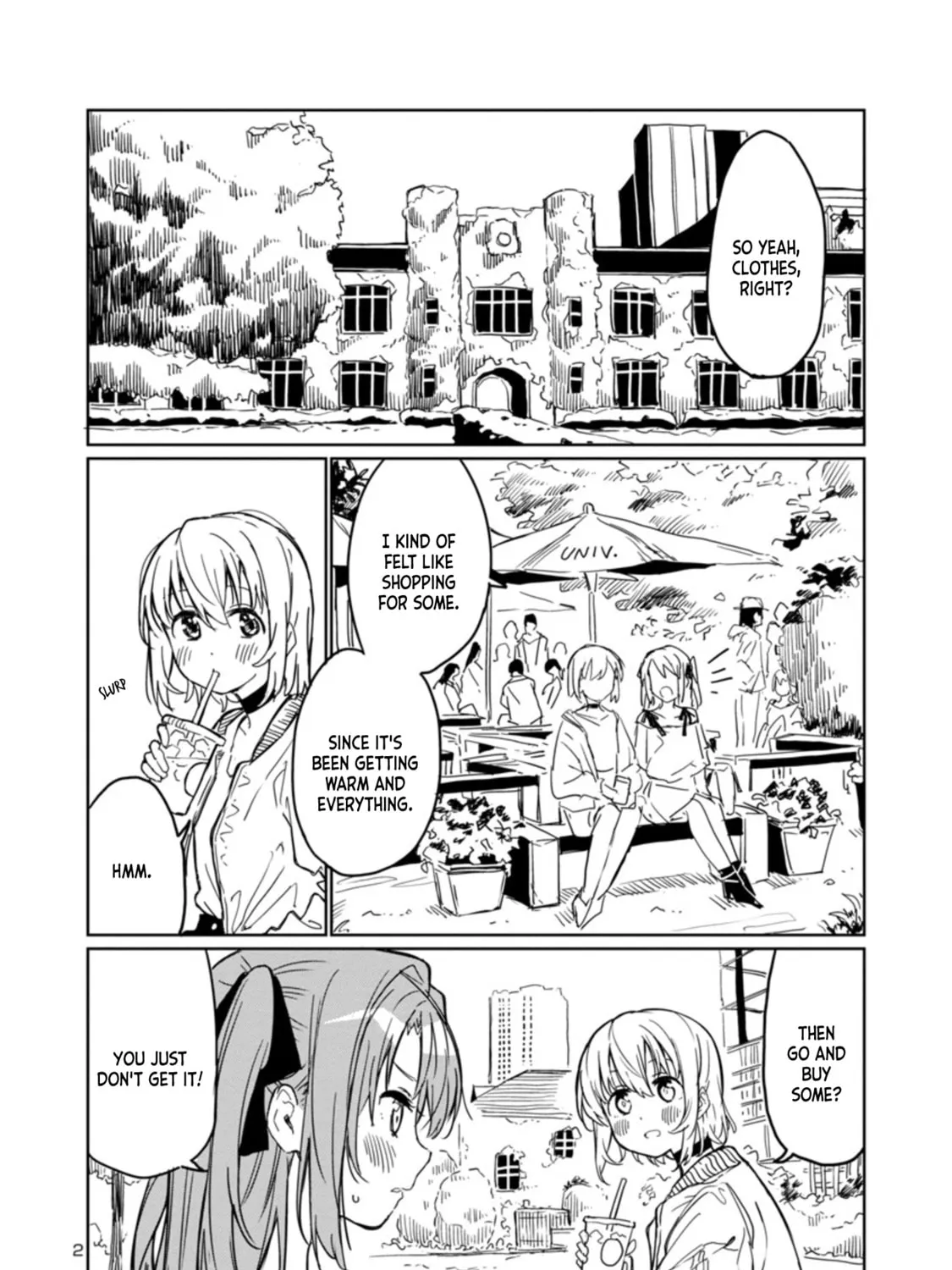 Kamiina Botan, Yoeru Sugata wa Yuri no Hana. Chapter 4 page 3 - 