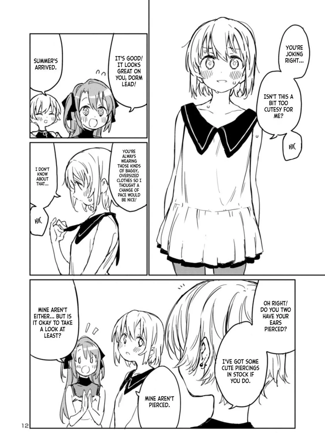 Kamiina Botan, Yoeru Sugata wa Yuri no Hana. Chapter 4 page 23 - 