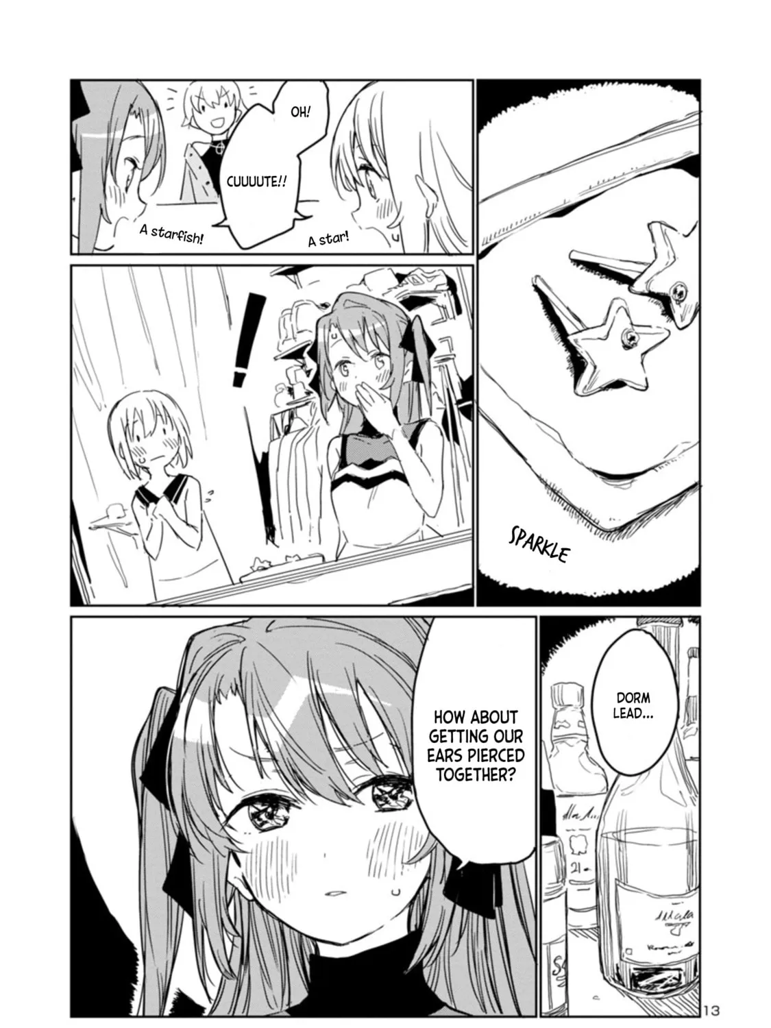 Kamiina Botan, Yoeru Sugata wa Yuri no Hana. Chapter 4 page 25 - 